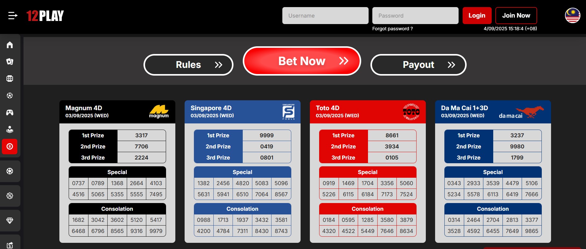12play lottery