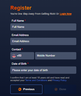 Surewin Sign-Up Guide