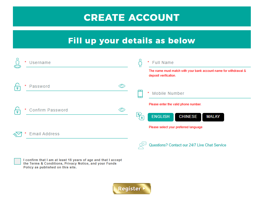 Winclub88 Sign-Up Guide