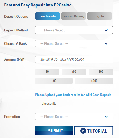 B9Casino Sign-Up Guide